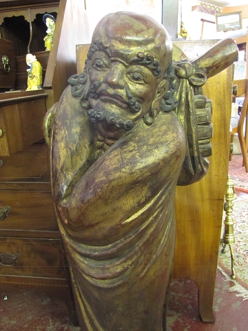 Liu Dongbin Figural Carving