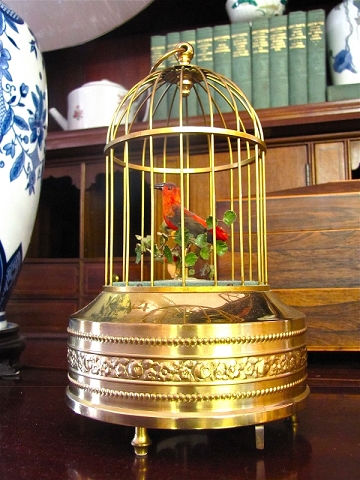 Atomaton Bird in Cage